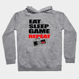 Funny Eat Sleep Game Repeat Gamer t-shirt Hoodie